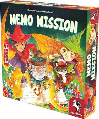 Patrick Russell | Memo Mission | Spiel | Deutsch (2023) | Brettspiel | 66029G