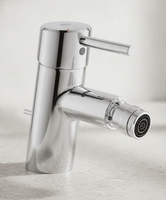 Grohe Eh-Bidetbatterie Concetto 32208_1 Zugstangen-Ablaufgarnitur Chrom 32208001