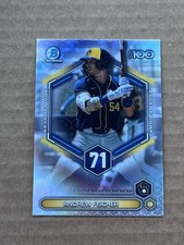 2026 Bowman Andrew Fischer 1st Bowman Top 100 Insert Brewers