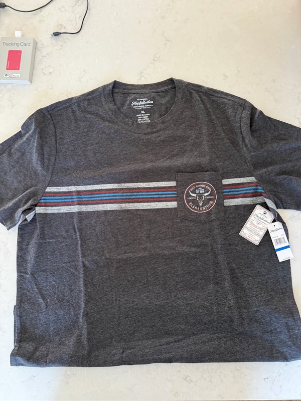 Flag & Anthem mens XL T-shirt