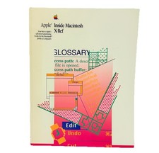 Inside Macintosh X-Ref - Paperback, by Apple Computer Inc Excellent 1988