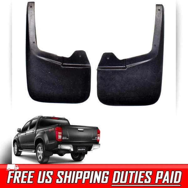 Ruckseite Kotflugel Spritzschutz For Isuzu D-MAX Dmax Pickup 4WD 12-18-image