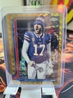 Josh Allen 2025 Topps Chrome Gold Geometric /50 Image Variation SSP #34 Bills