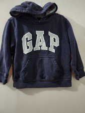 Gap Sweatshirt Kids 4T Navy Blue Hoodie Pullo...