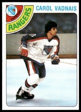 1978-79 Topps #85 Carol Vadnais New York Rangers NM