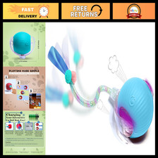 Interactive Rolling Ball Toy for Cats  Small Dogs - Motion-Activated LED Play B