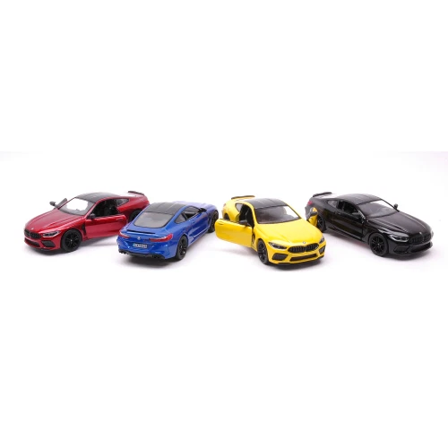 BMW M8 COMPETITION COUPE' (1 Modellino a Scelta) cm 12 1:38 Kinsmart Modellismo  - Immagine 2 di 3