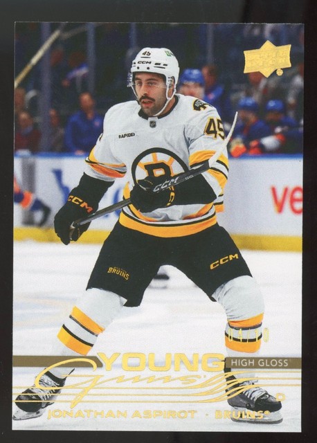 2025-26 Upper Deck #723 Jonathan Aspirot Young Guns High Gloss /10