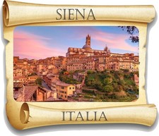 Siena Papyrus Aufkleber / Hoch Auflösung Vinyl Wasserfest