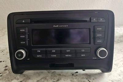 Audi TT 8J Concert Stereo Radio CD Player Head Unit