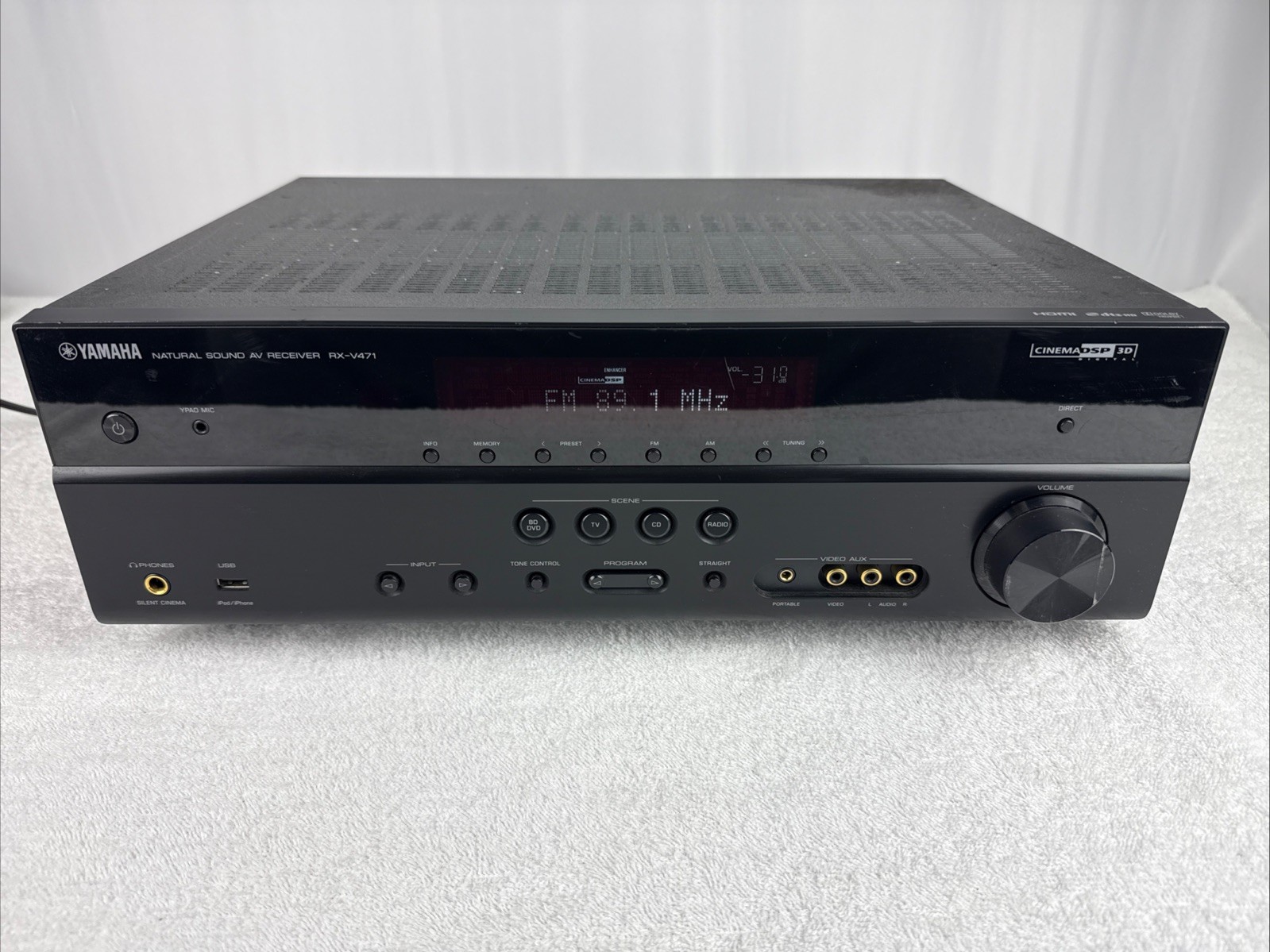 Av Receiver 5.1 Channel Hdmi Dolby Pro Tested Read