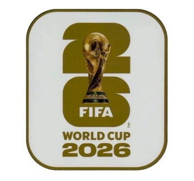 2026 FIFA World Cup Patch Soccer Jersey Patch Argentina, Spain Gold on White