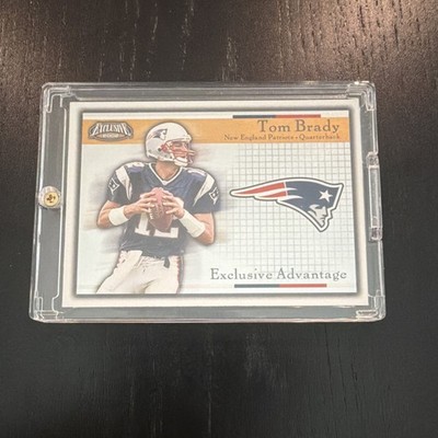 Pacific Exclusive Tom Brady #13 Exclusive Advantage Insert Patriots