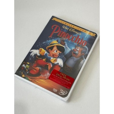 Walt Disney Pinocchio DVD Limited Issue 60th Anniversary 1999 Brand New Sealed