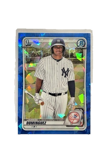 TOPPS MLBカード BOWMAN CHROME 1st JASSON DOMINGUEZ #BCP-8 送料無料 中古 IT1 Amazon.com: 2020 Bowman Chrome Prospects Baseball #BCP-8