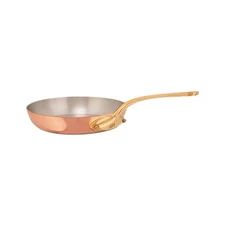 Mauviel M'Heritage 200 B 2mm Copper & Stainless Steel Frying Pan w/ Brass