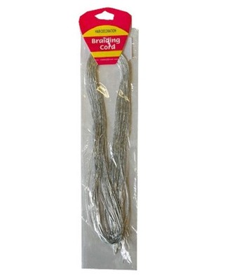 Bee Sales Magic Collection Flechtkordel BC002 Silber