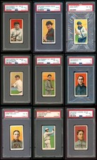 1909 T206 All-PSA Near Complete Set / Lot 5 - EX 7187770 (164 / 525 cards)
