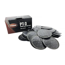 PREMA PT-3 2-1/4 Inch Vulcanizing Patches for Tire Inner Tube Repair, 40 Units