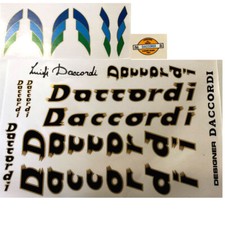 Daccordi Designer black with gold set of decals