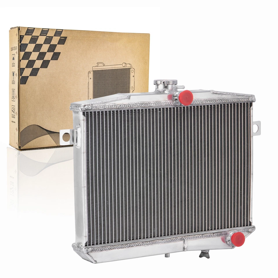 Radiador de aluminio de 3 filas para 1959-1970 1965 Volvo Amazon P1800 con B18 B20 GT 1959-1970 Foto 2 de 4