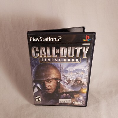 PlayStation 2 Call of Duty: Finest Hour TESTED & GUARANTEED!