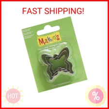 Makin's USA Clay Cutters, Butterfly, 3 Per Package