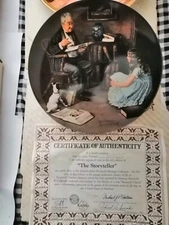 Set Of  Bradford Exchange Reco International Decorative Plates, See Pictures