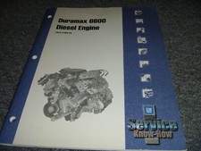 Gm Duramax 6600 Diesel Engine Shop Service Repair Training Manual 16340.10b Xz