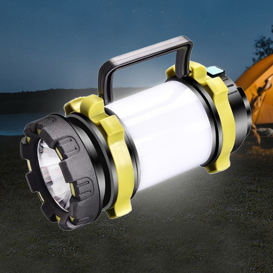 LED Portable Camping Light USB Rechargeable 800mA for Hiking Fishing