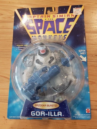 Mattel Captain Simian And The Space Monkeys Space Warrior Gorilla GOR-ILLA New