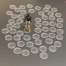 60 PCS 1.5" Display Stand For Modern 25th Gi joe G.i Figure & 3.75'' MARVEL DC G