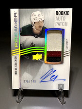 2023-24 Premier Hockey Milos Kelemen AR-MI Rookie Auto Patch /249