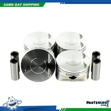 DNJ P176 Standard size Complete Piston Set For 08-21 Mitsubishi 2.0L DOHC
