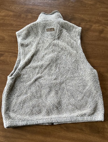 Field and Stream Sherpa Fleece Vest Unisex Made In USA - Picture 3 of 6