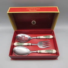 Spode China Christmas Tree 3pc Cutlery Set
