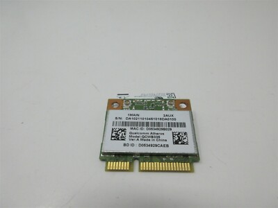 Genuine Anatel Qualcomm Atheros Laptop Wireless Wi-Fi Card QCWB335 2084-12-6534