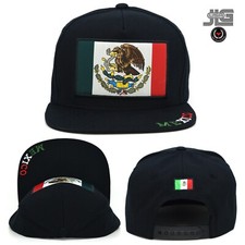 Mexico Flag New TL Mexican Eagle Snapback Hat Flat Bill Adult Baseball Cap