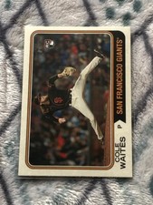 724-18 2023 Topps Heritage RC Cole Waites San Francisco Giants