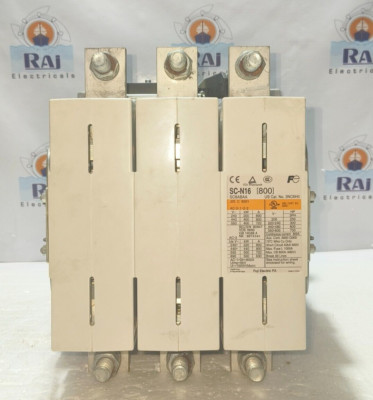 FUJI SC-N16 [800] 800A (380-450V 50/60Hz) AC CONTACTOR 3P (Free Ship By Fedex)