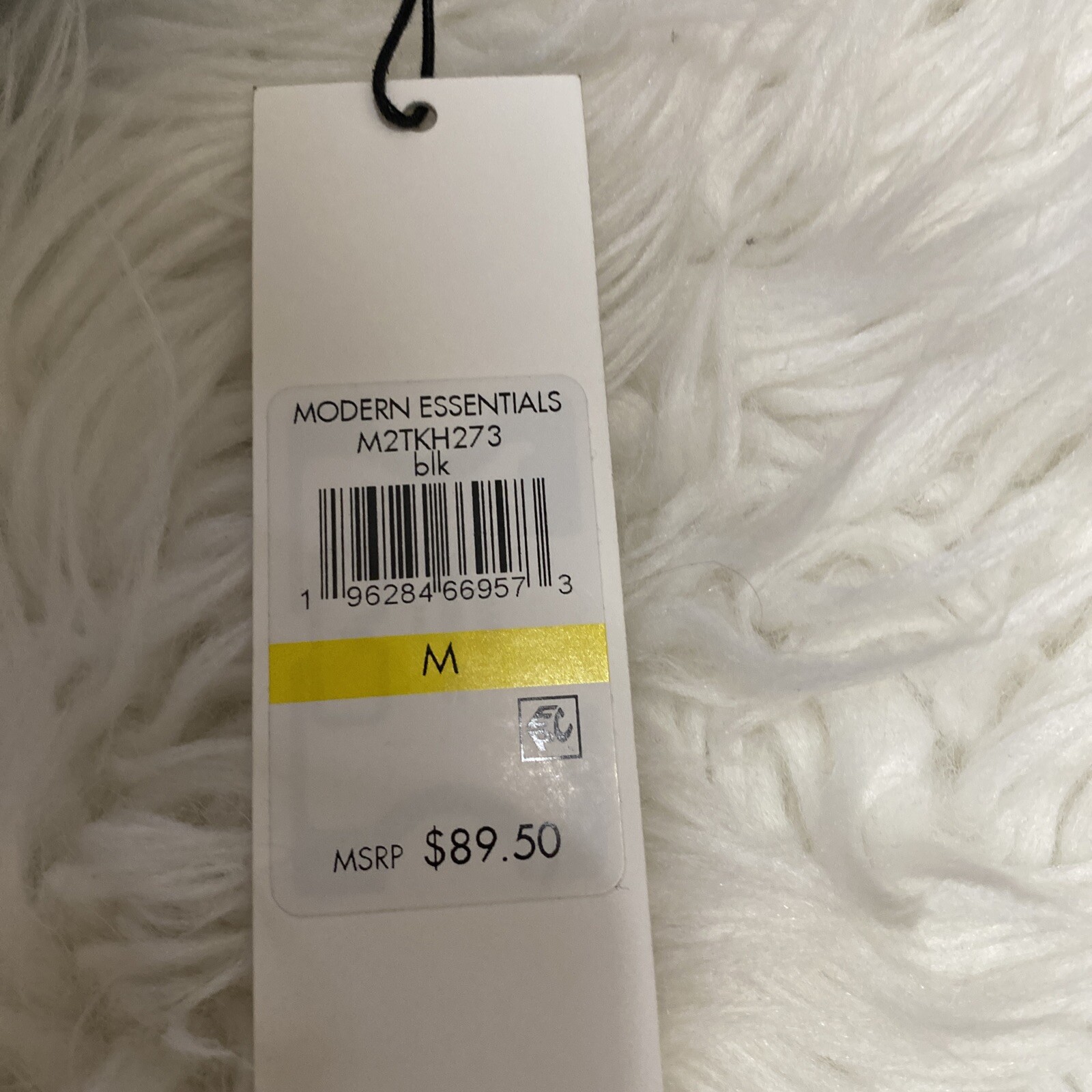 Calvin Klein Women's Black Crepe Straight Leg Trouser Pants Size Medium NWT image 10