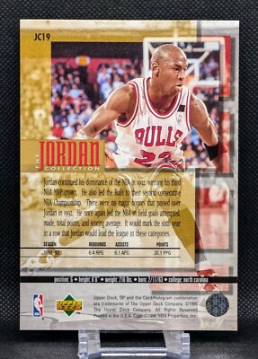 Michael Jordan 1996 Upper Deck #JC19 