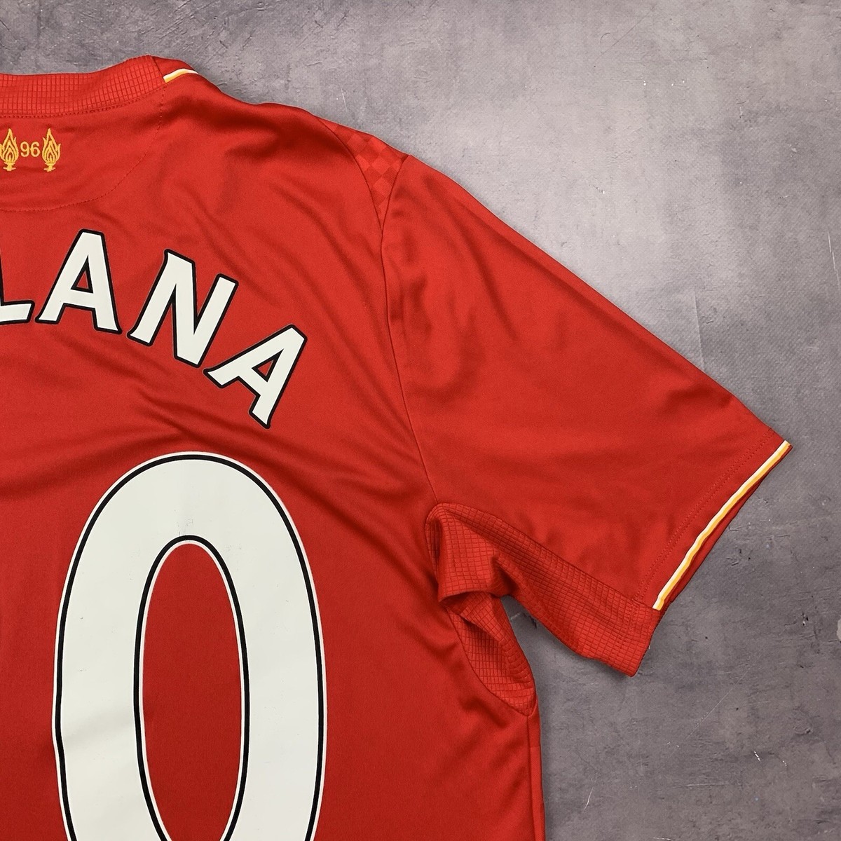 Rare! Lallana Adam 20 New Balance Liverpool Soccer Jersey Shirt