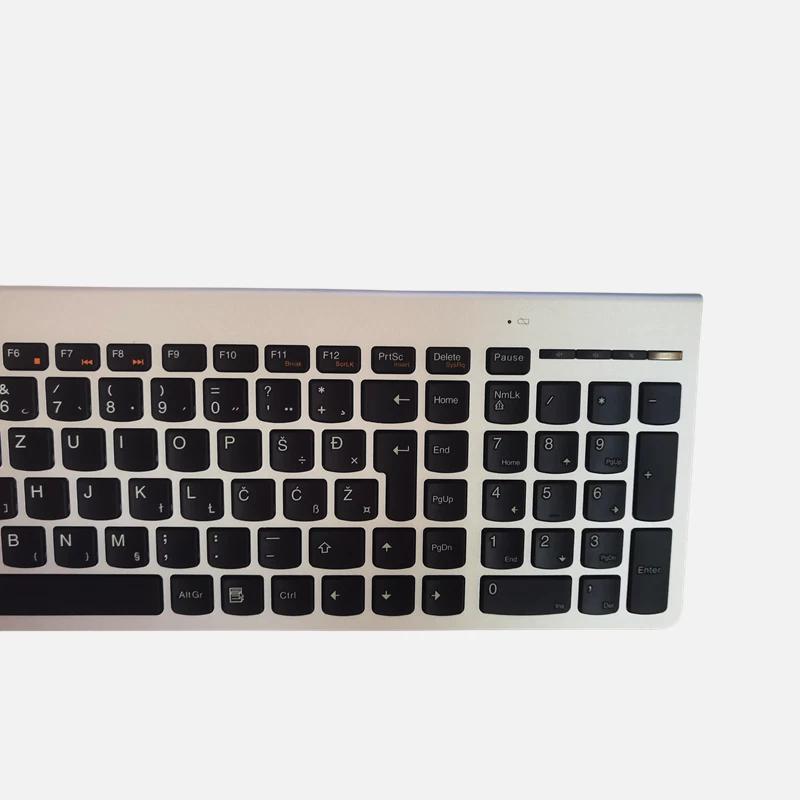 Serbia layout silver wireless keyboard for Lenovo SK-8861 - Image 4 of 4