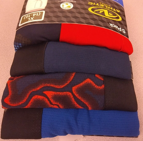 Athletic Works Boys 5 Pack Performance Boxer Briefs Size XL(14-16) - New. (62.1) - Picture 6 of 10