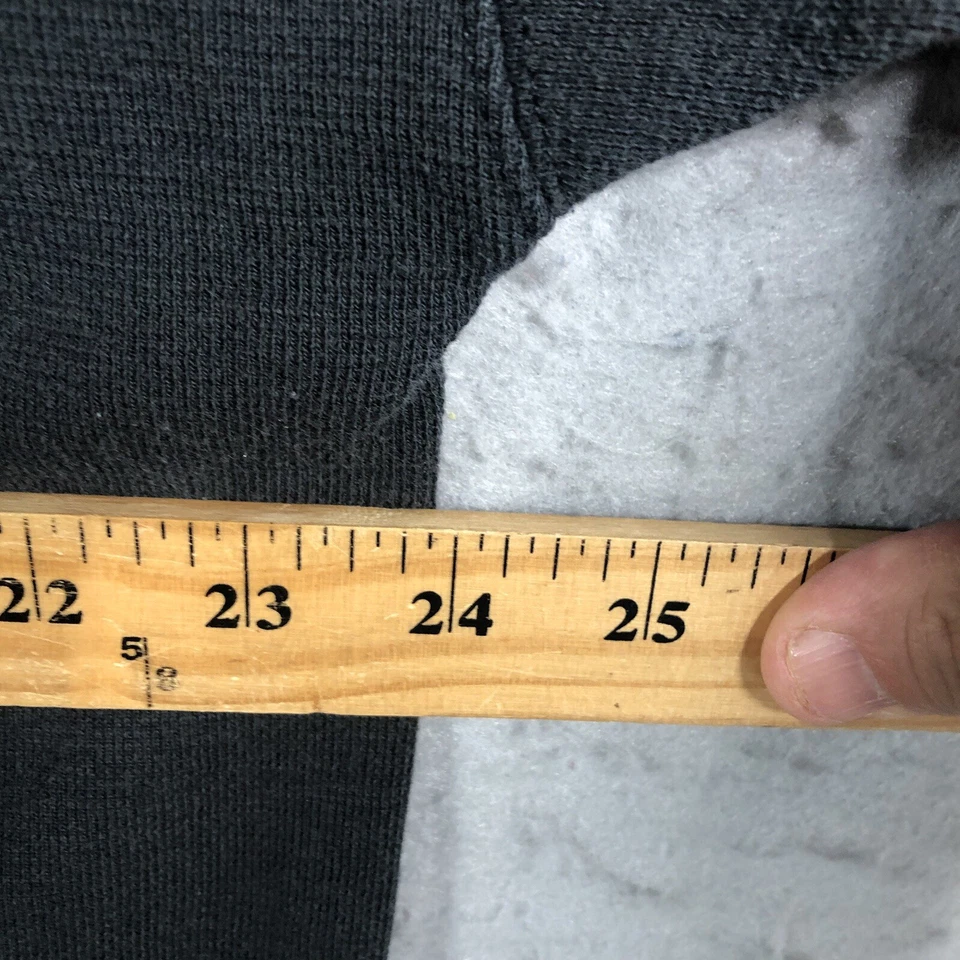 Tommy Bahama 毛衣男式 XL 木炭棉休闲亨利纽扣休闲 — 第 4/4 张图片