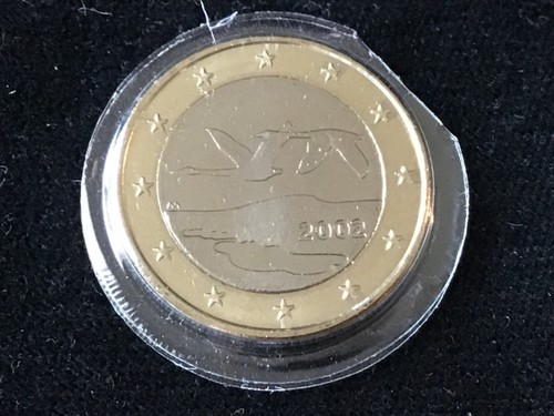 Pièce De 1 Euro Espagne 2002 - Bi-métallique, Circulée, Bon état