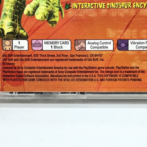 Disneys A Bug's Life, Dinosaurs, Monsters Inc (Sony PlayStation 1) Tested Works - Picture 9 of 22