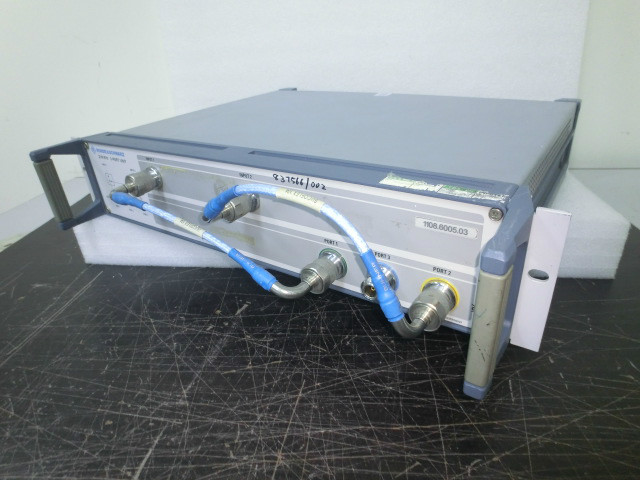 Rohde & Schwarz ZVR – Plaque Avant Pour Analyseur De Réseau Série, Occasion
