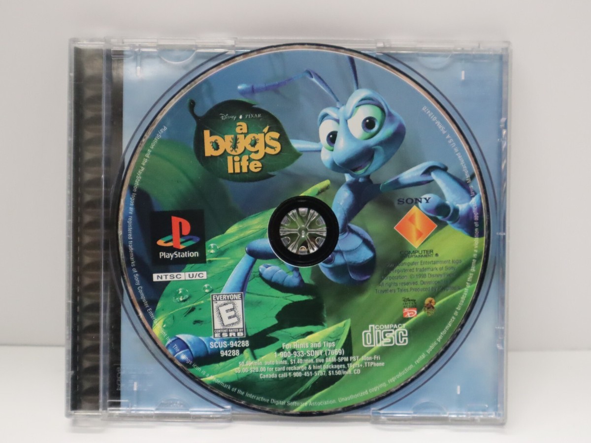 Disney Pixar A Bug's Life (PS1, 1998) Disc Only | eBay